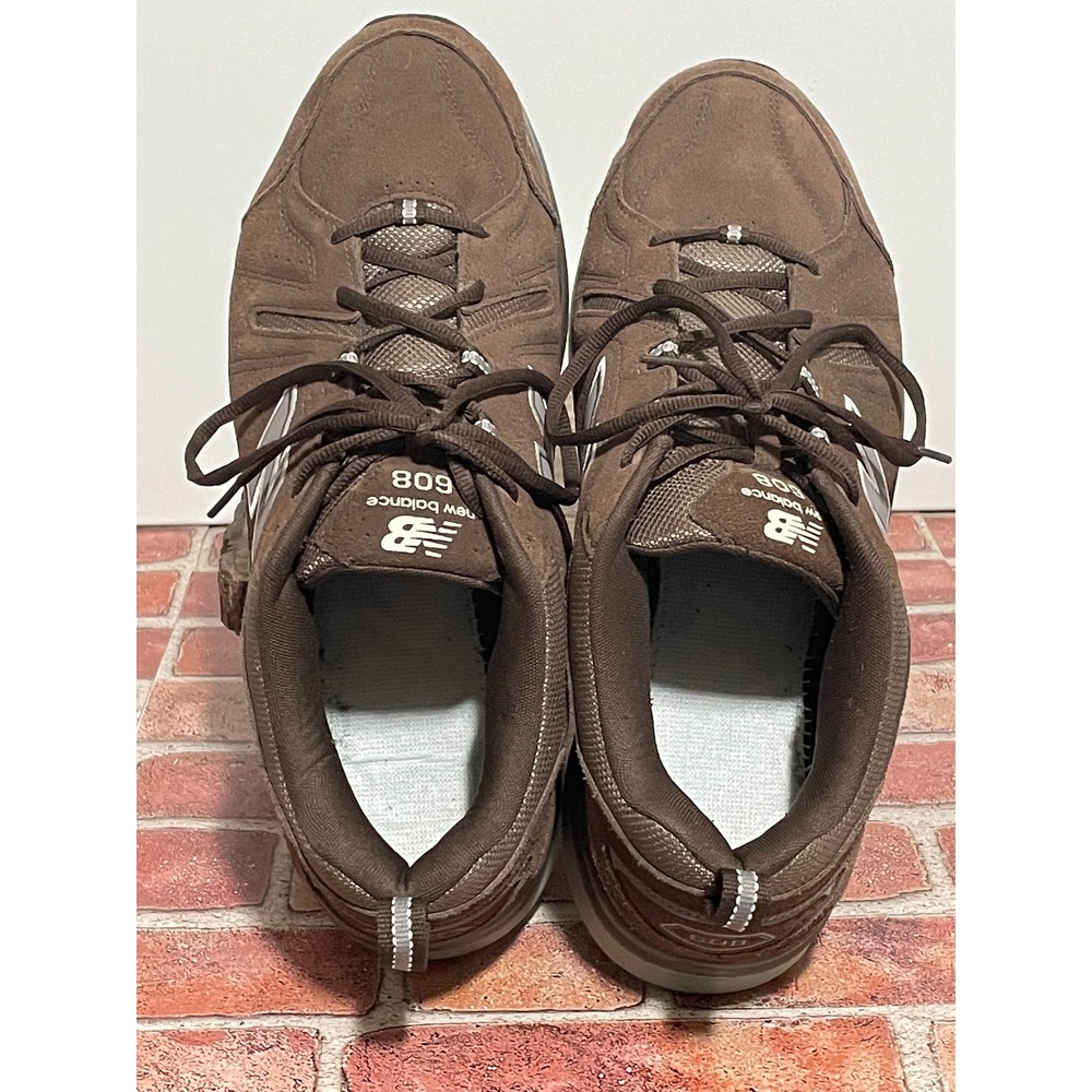 New Balance 608v5 Mens 15 4E Extra Wide Brown Suede Training Shoes MX608UB5 - Picture 3 of 6